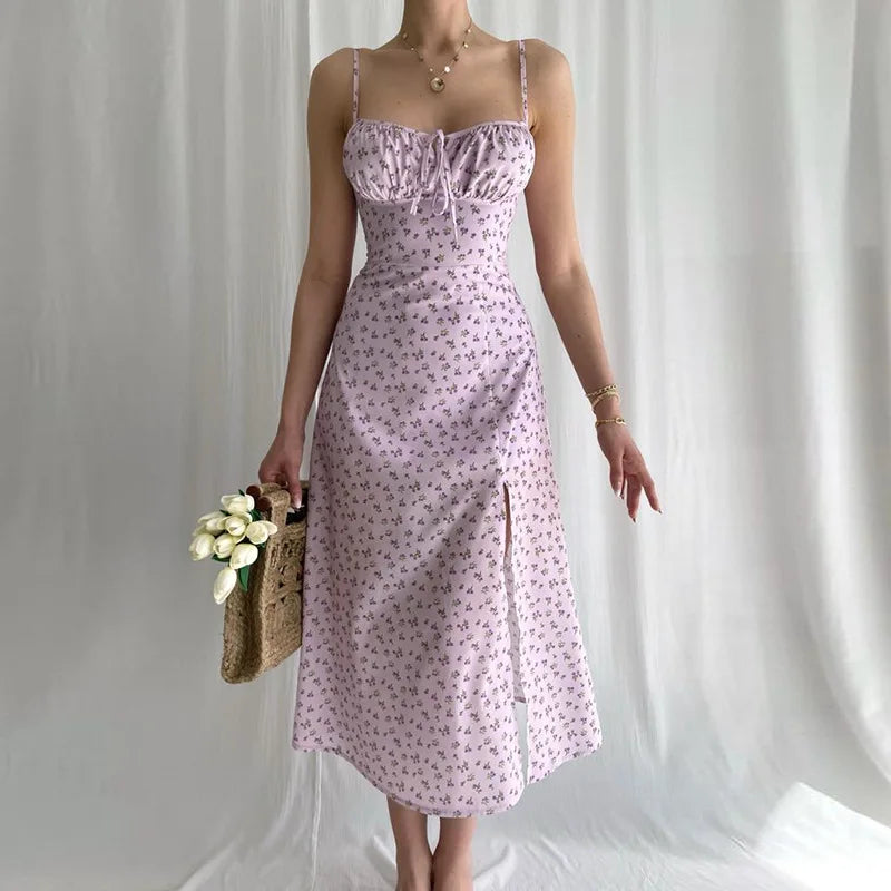 Sunlit Garden Slip Dressp