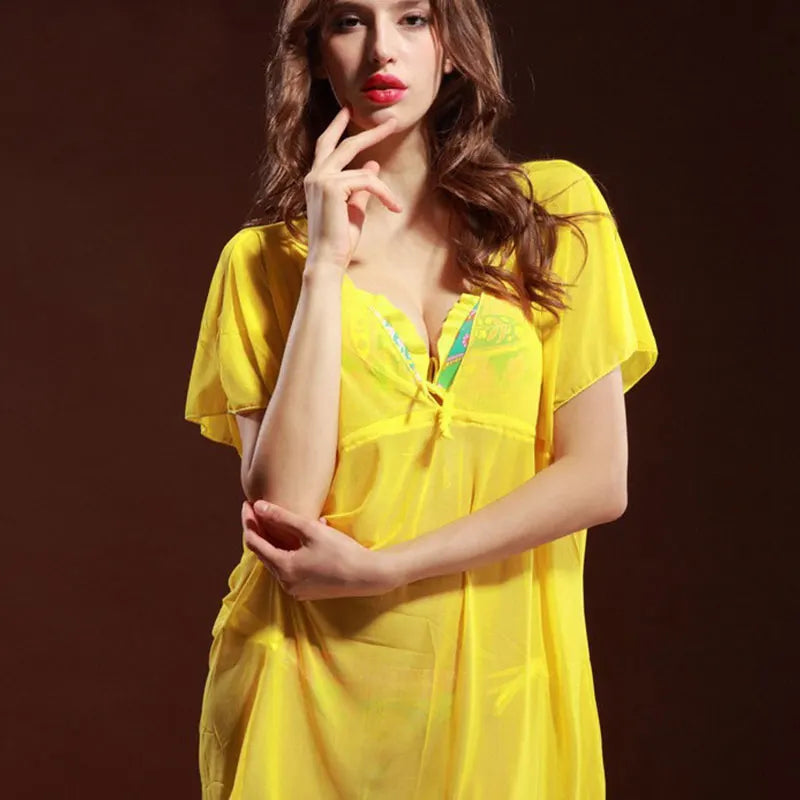 Sheer Serenity Dress