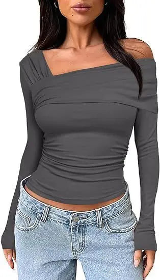 Glam Shoulder Long Sleeve