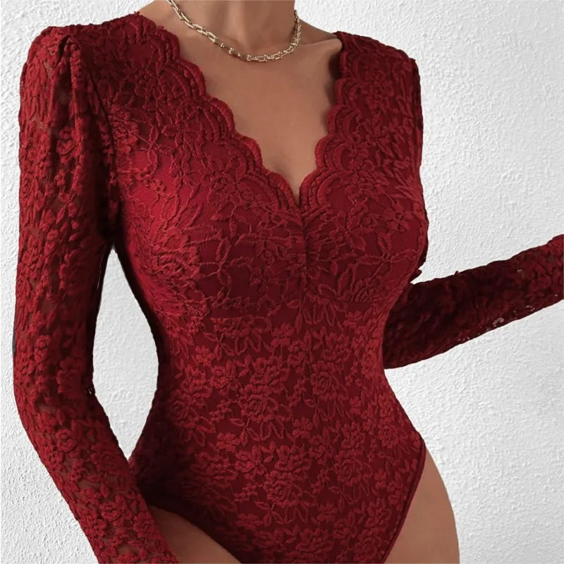 Midnight Lace Bodysuit