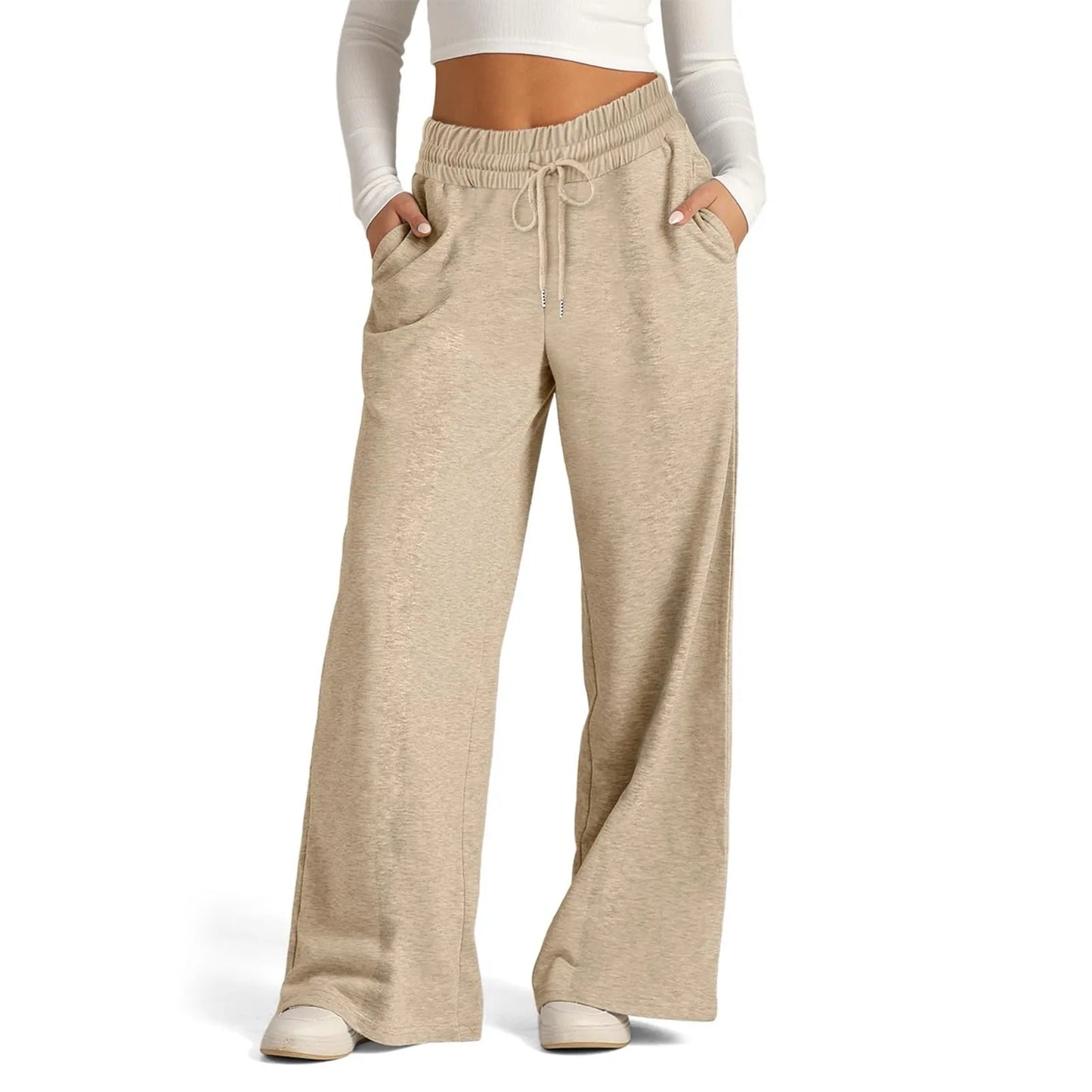 Relaxed Fit Flare Sweatpants