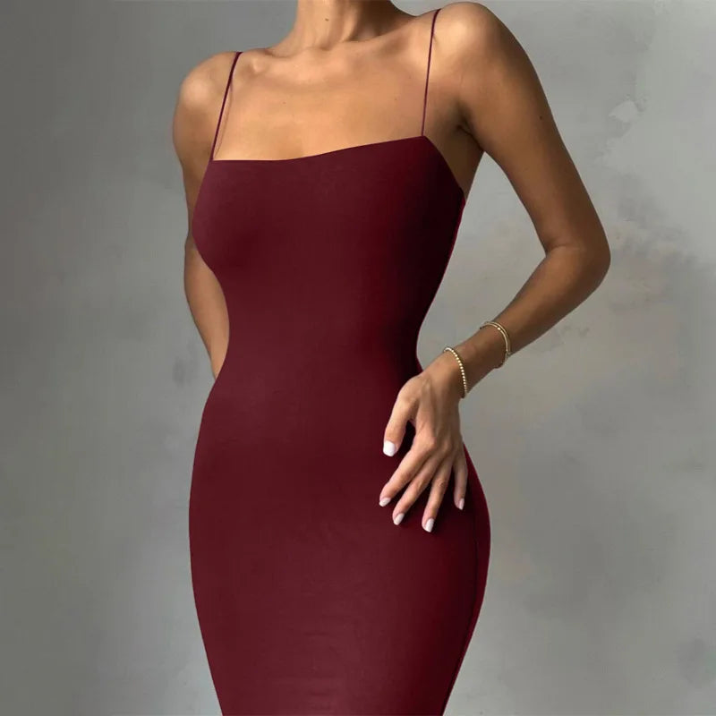 Sultry Siren Midi Dress