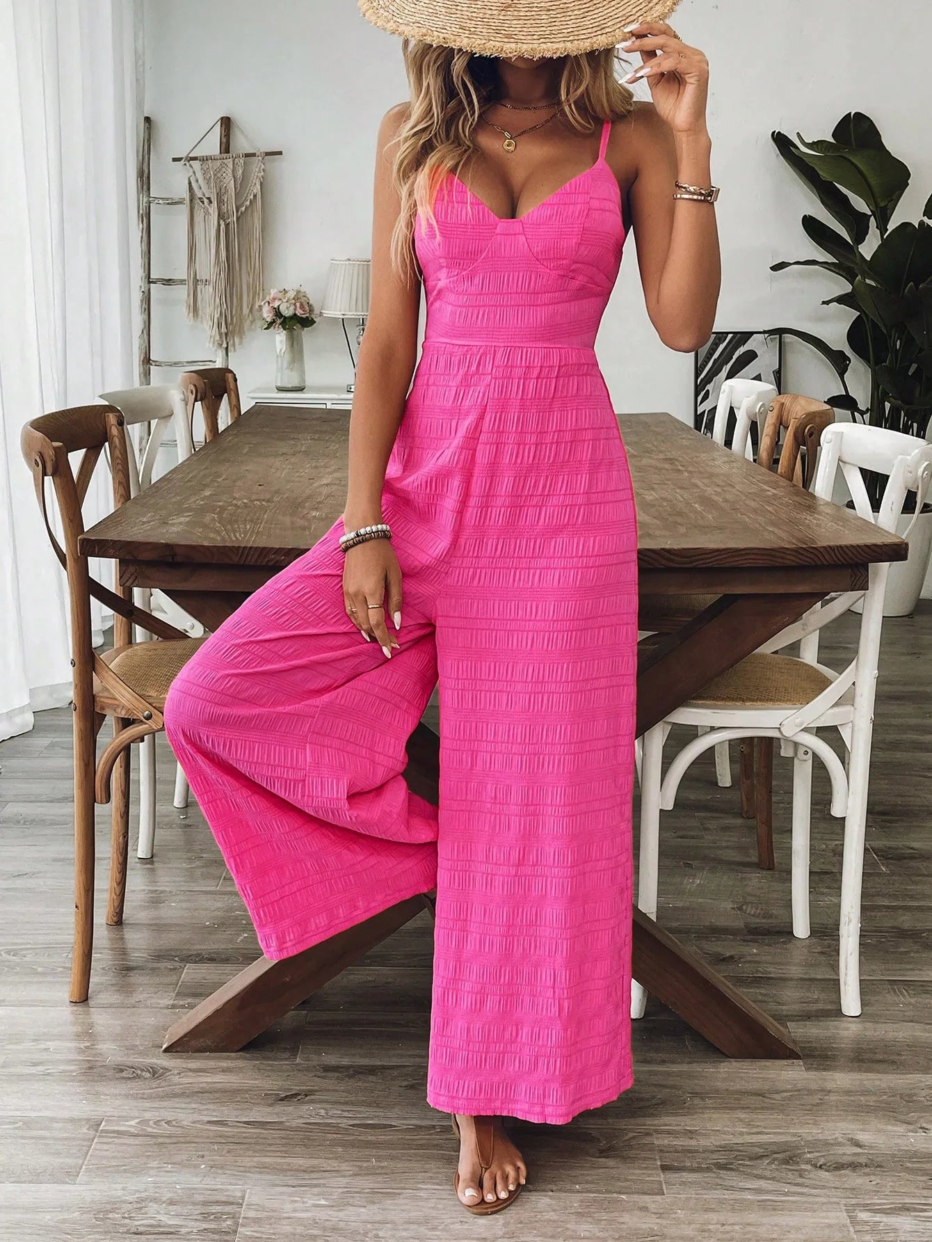 Bubblegum Luxe Jumpsuit