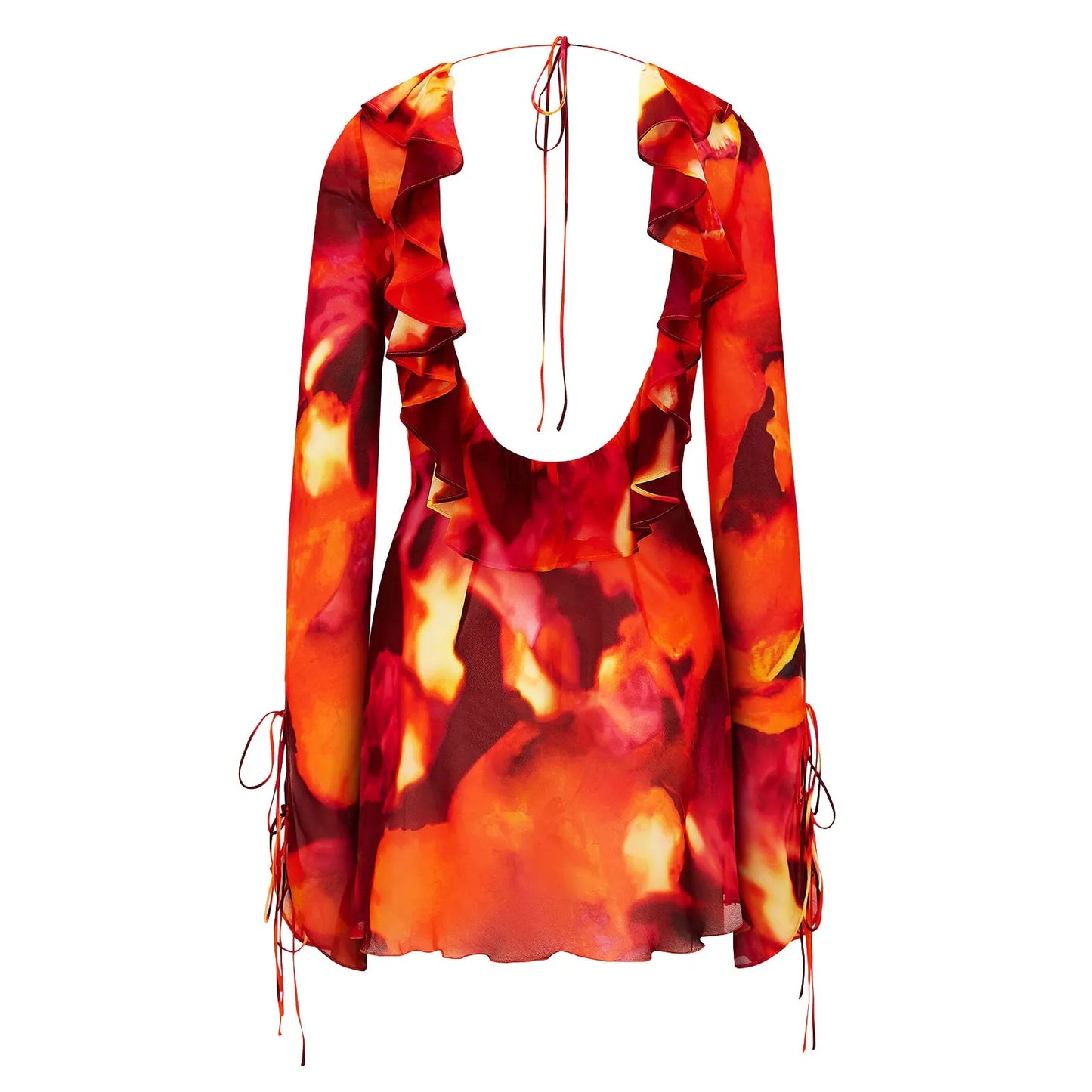 Dreamscape Swirl Mini Dress