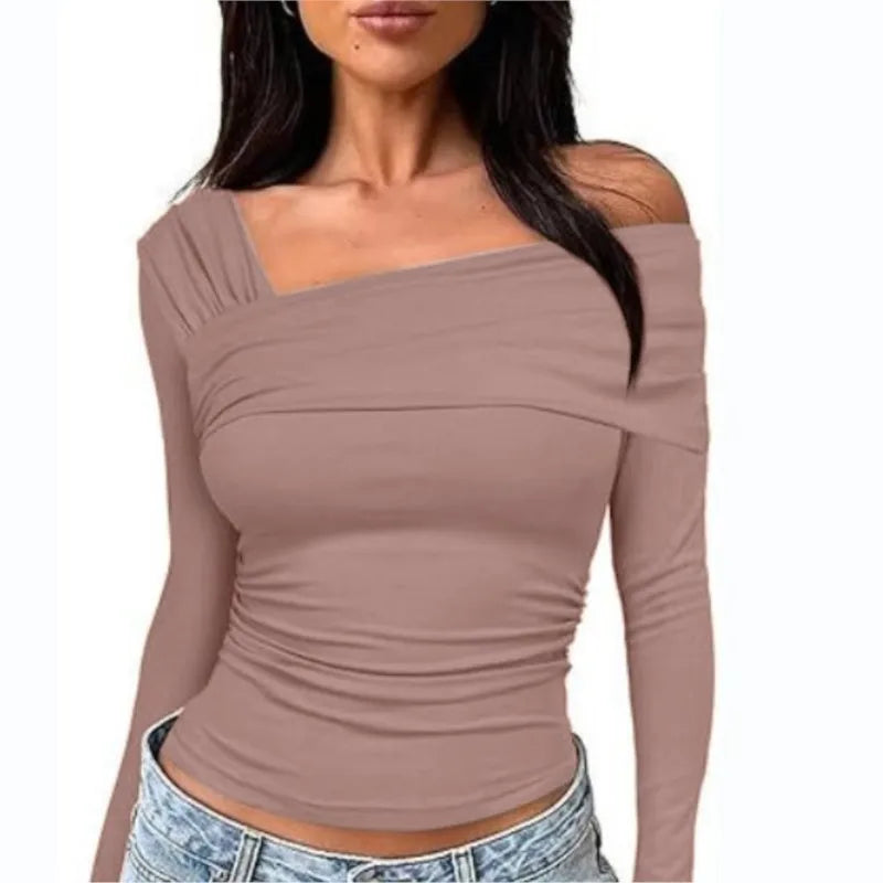 Glam Shoulder Long Sleeve