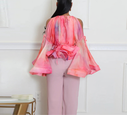 Bubblegum Drama blouse