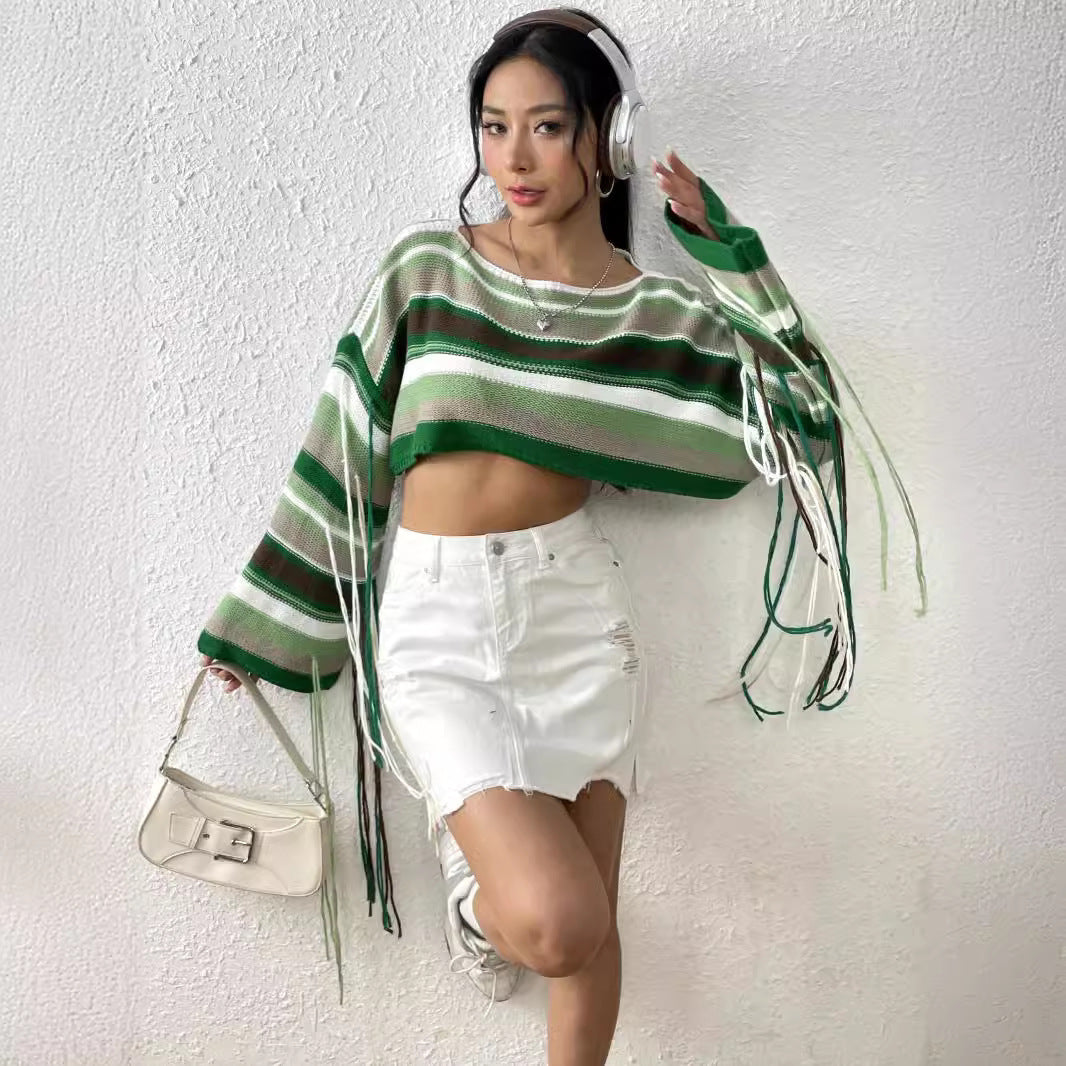 Cropped Cozy Knit - Dollella