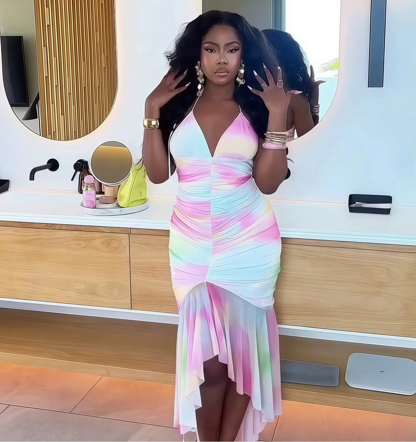 Seafoam Dreams Midi Dress