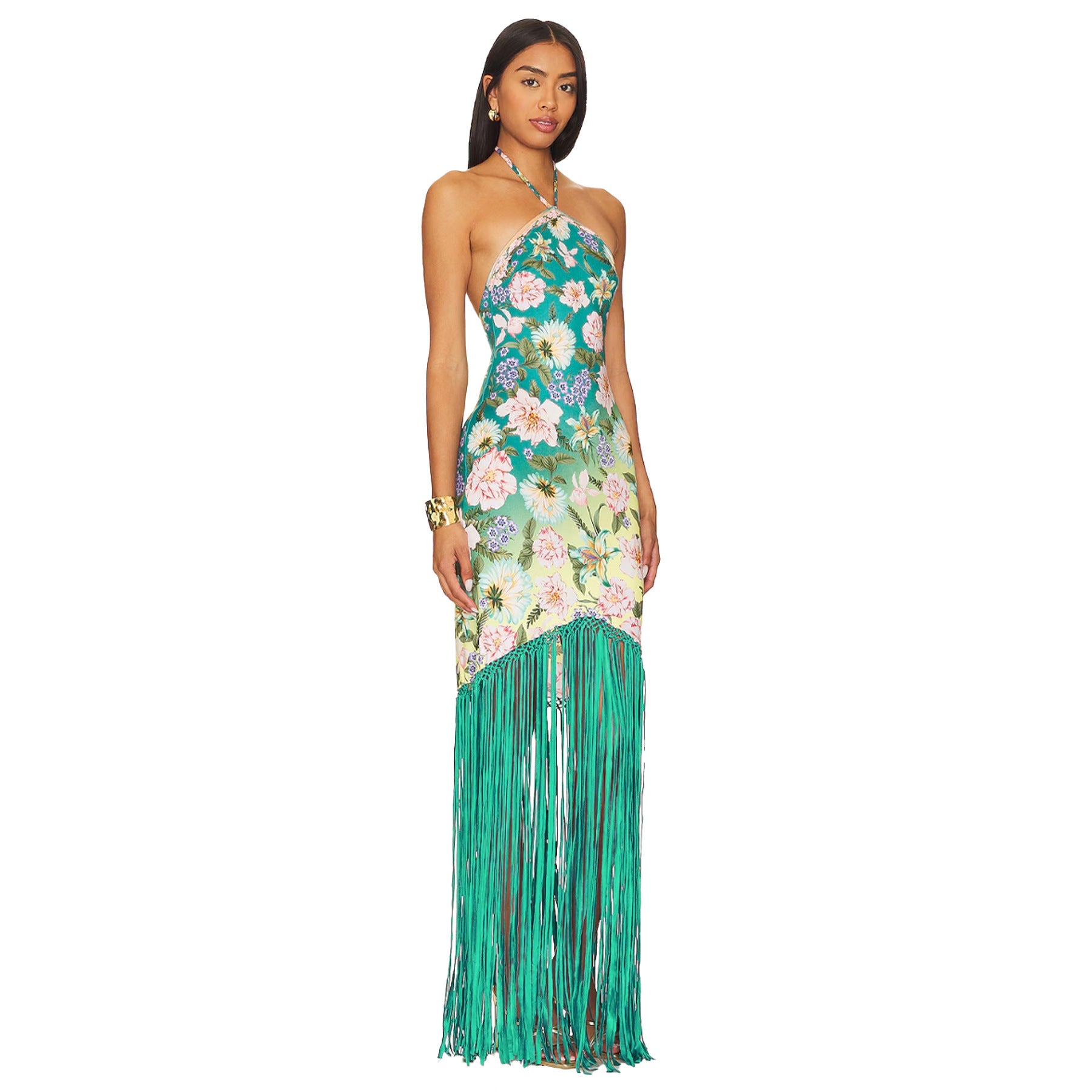 Bloom & Fringe Dress - Dollella