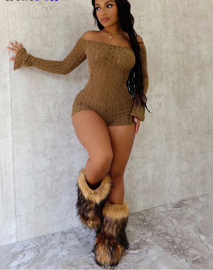 Backstage Beauty Romper - Dollella