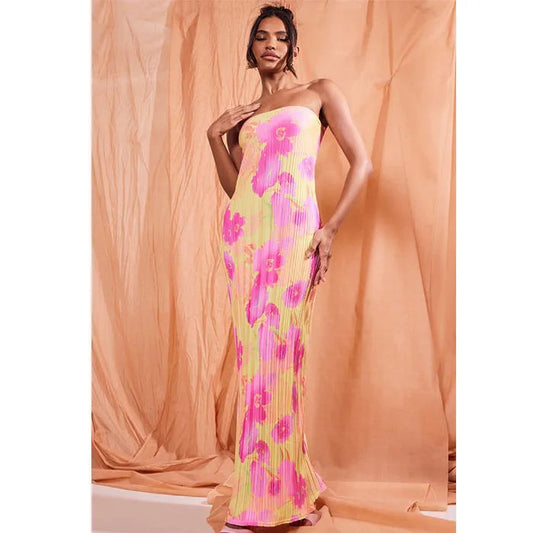 Floral flow midi