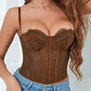 Embroidered Bustier Corset