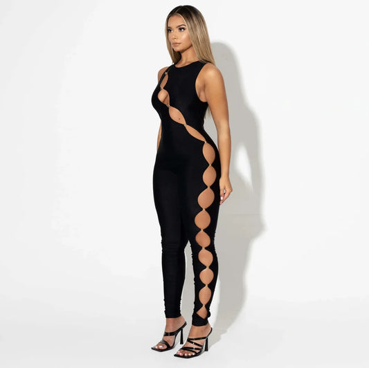 Seductress Cutout Jumpsuit