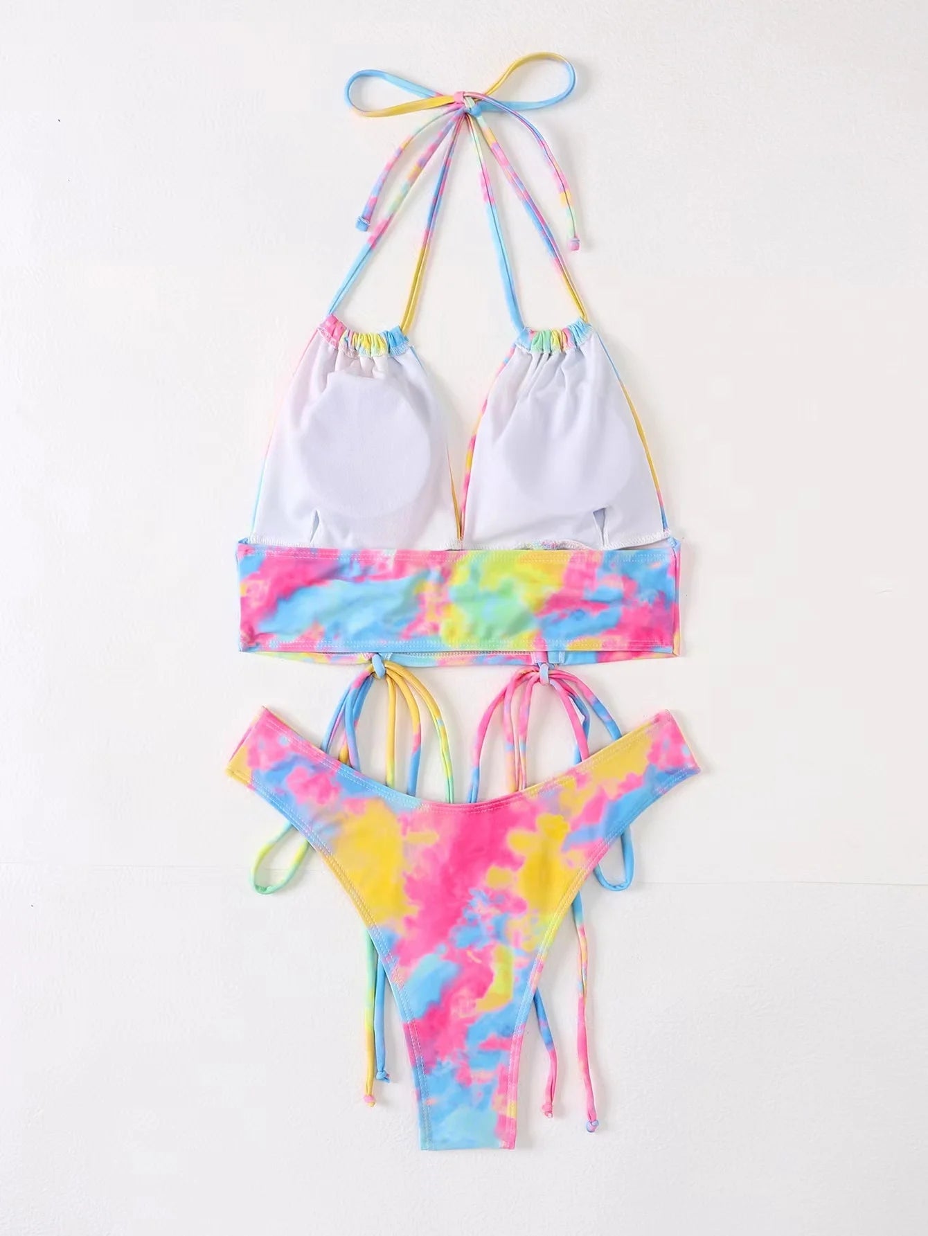 Candy Cloud Ruched Swim Set
