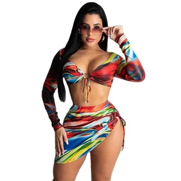Rainbow Bliss Bikini set