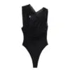 Flutter Pleat Bodysuit