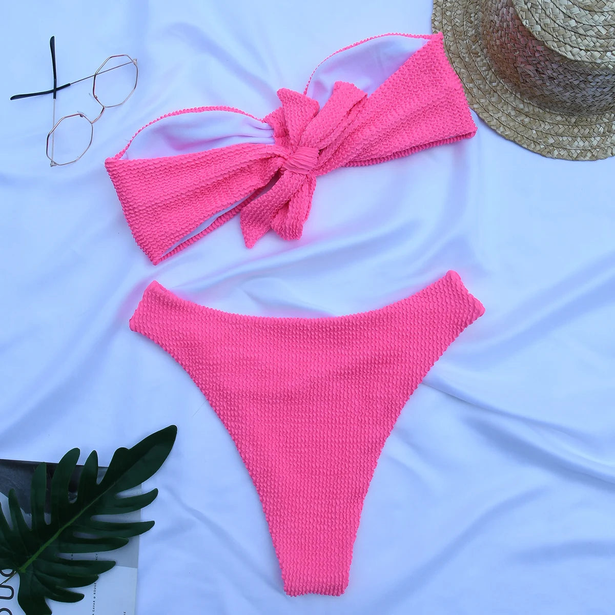 The Bare Bandeau Set