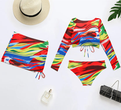 Rainbow Bliss Bikini set