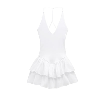 Frosted Tier Mini Dress