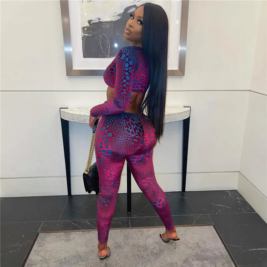 Violet Wild Hollow Jumpsuit