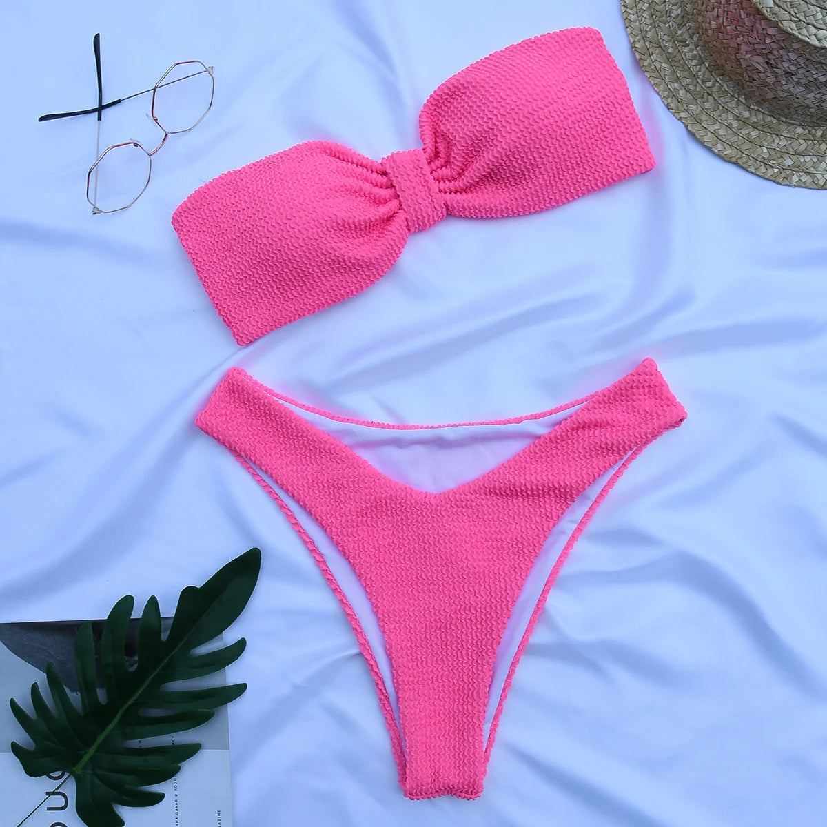 The Bare Bandeau Set