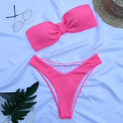 The Bare Bandeau Set