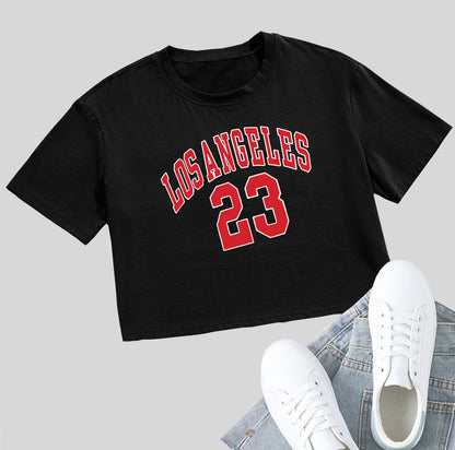 LA Essentials Cropped Tee