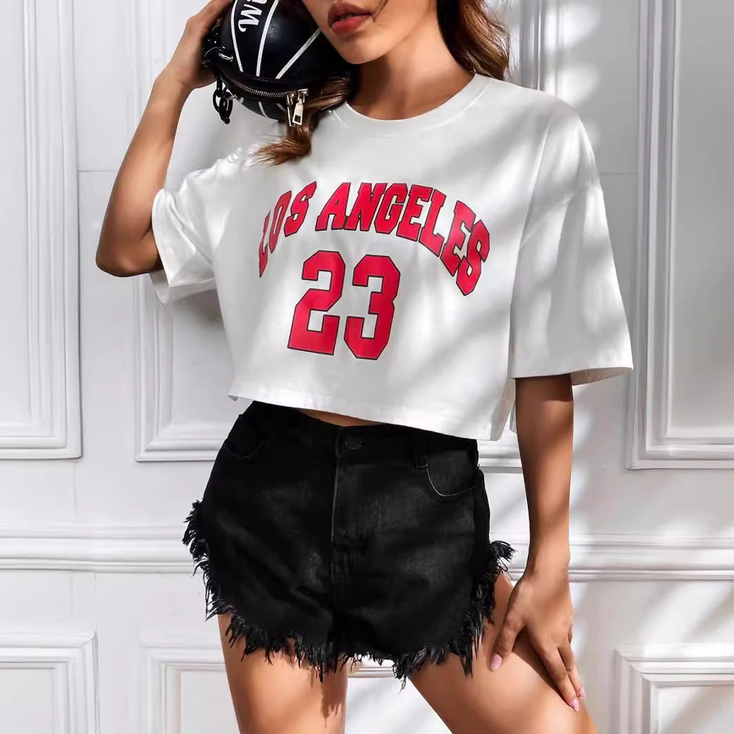 LA Essentials Cropped Tee