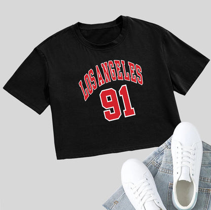 LA Essentials Cropped Tee