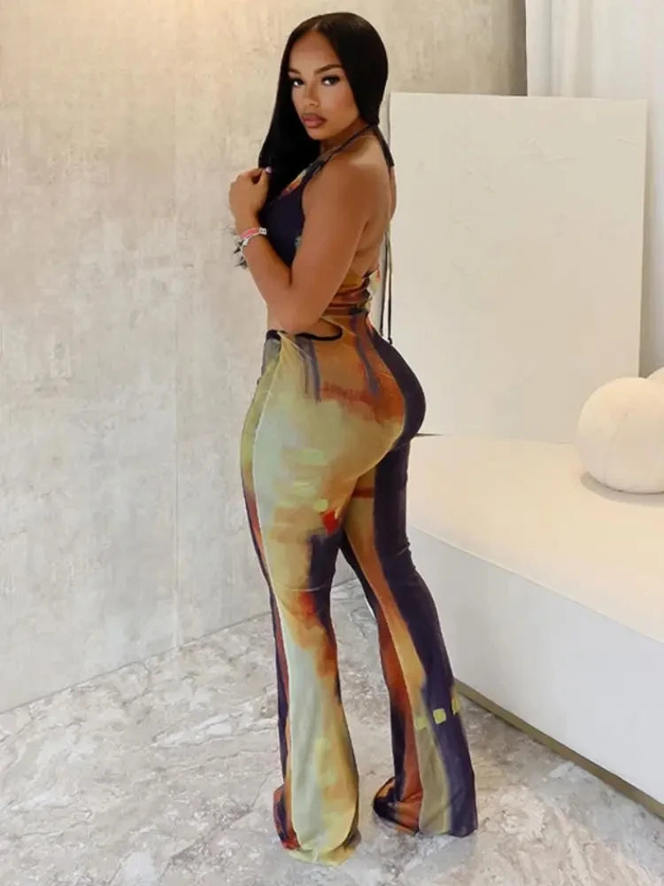 Vivid Vibes Jumpsuit Dollella