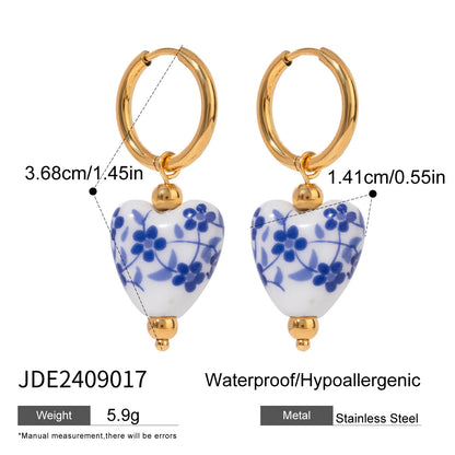 Twinkle Drop Charm Earrings Dollella