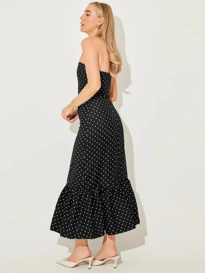 Dotted Glam Gown