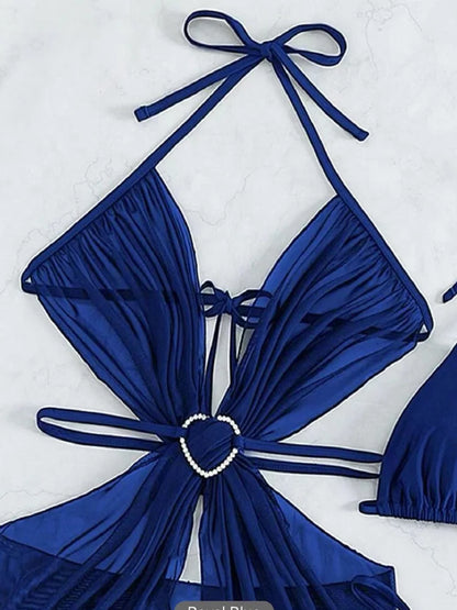 Trinity Jewel Halter Bikini - Dollella
