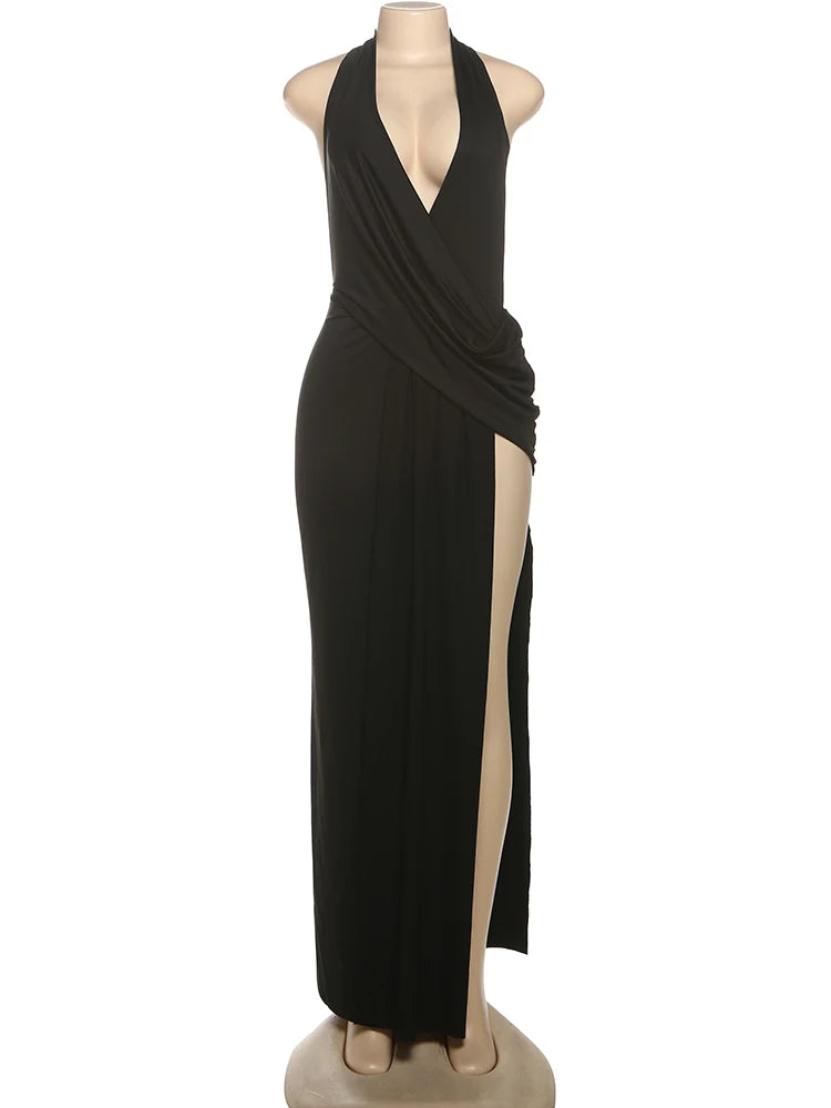 Swan’s Veil Maxi Dress - Dollella