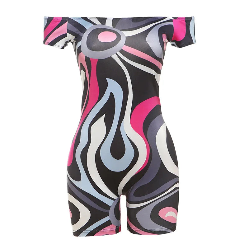 Psychedelic Siren Playsuit - Dollella