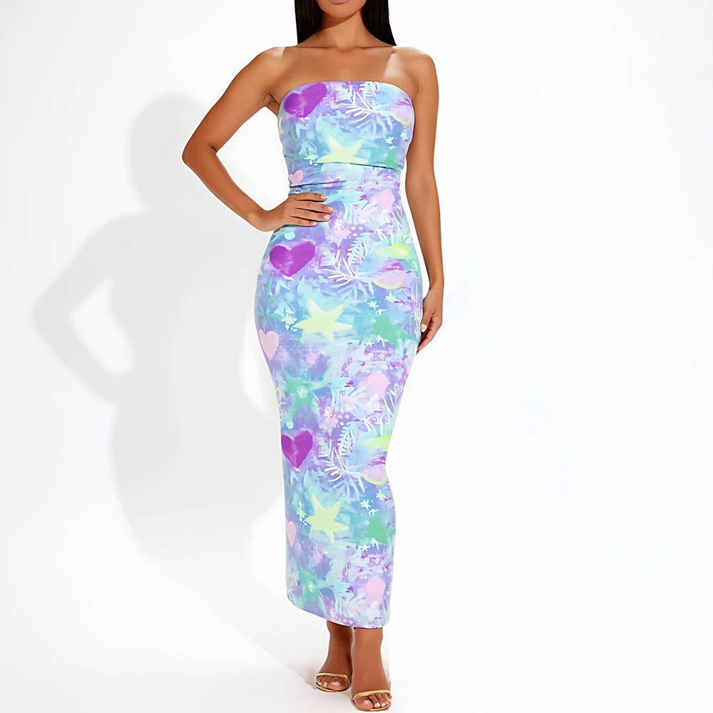 Chic Off-Shoulder Maxi Dollella