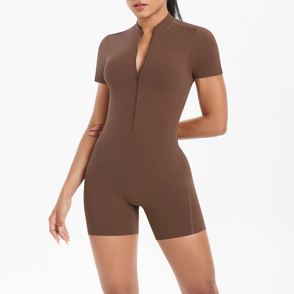FlexZip One-Piece Sports Romper - Dollella