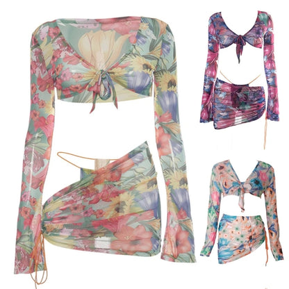 Sheer Bloom Vibe Set