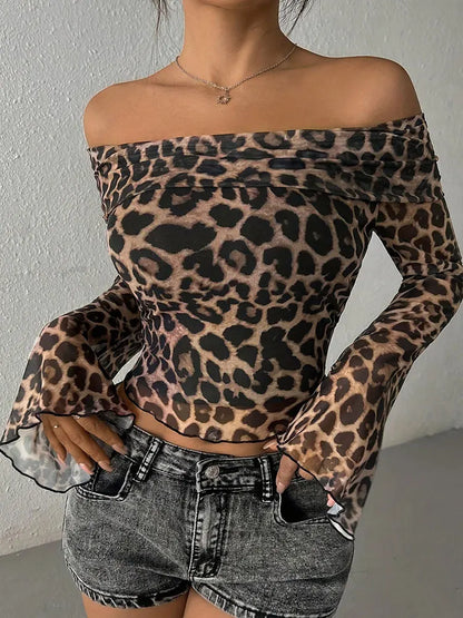 Feline Chic Bardot Top
