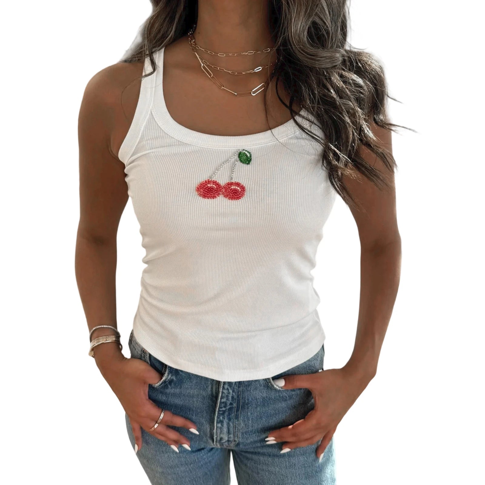 Bead & Bloom Tank - Dollella