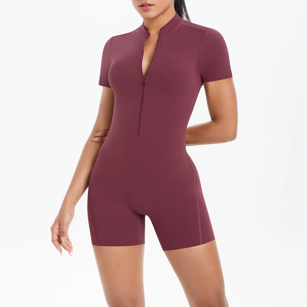 FlexZip One-Piece Sports Romper - Dollella