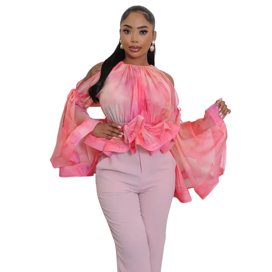 Bubblegum Drama blouse