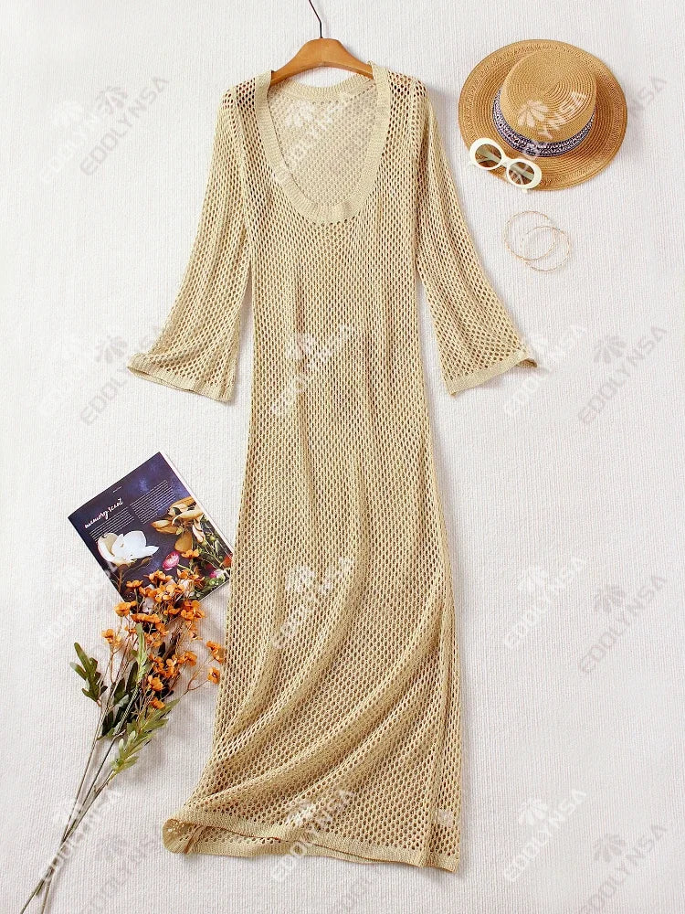 Breezy Bell-Sleeve Summer Dress - Dollella