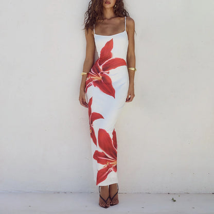 Bloomline Midi Slip Dress