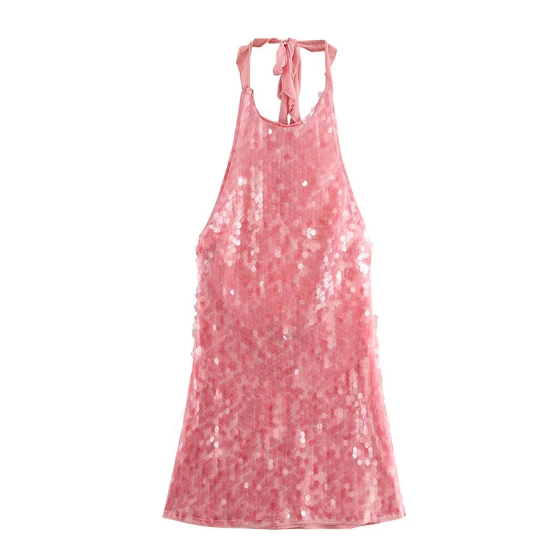 Sparkle & Glow Halter Mini Dollella