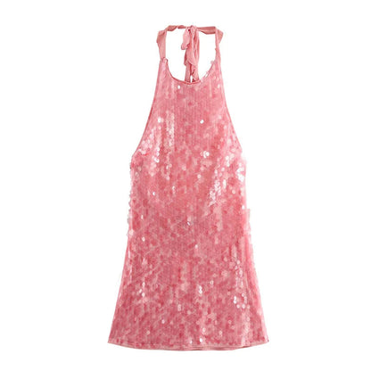 Sparkle & Glow Halter Mini Dollella