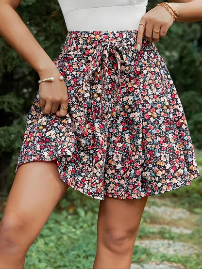 Garden Dance A-Line Skirt