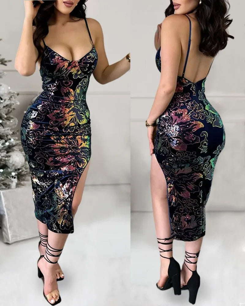 Iridescent Garden Party Dress - Dollella