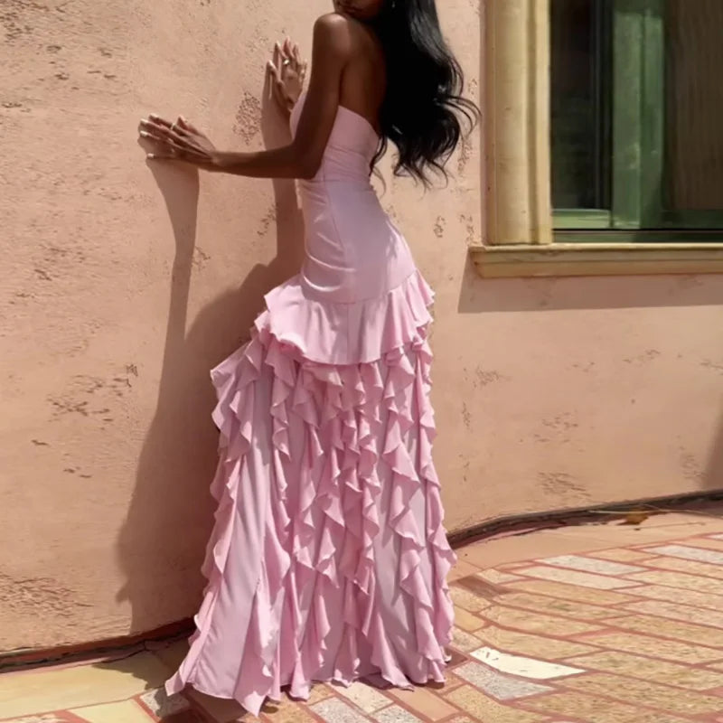 Isla Breeze Strapless Maxi Dollella