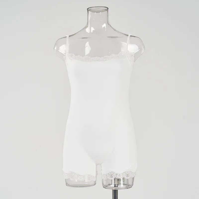 Lace Sculpt romper - Dollella